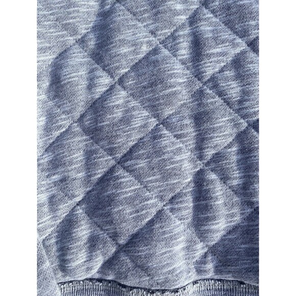 Abercrombie Kids Gray Pullover Hoodie Sweatshirt Quilted Cotton Blend 11/12 Boys - Picture 9 of 11